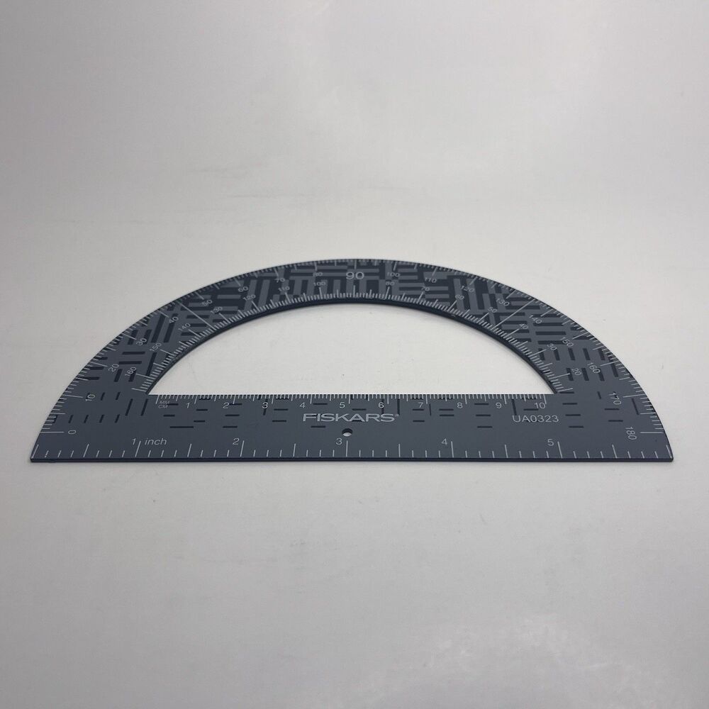 Fiskars Metal Protractor Black - Used